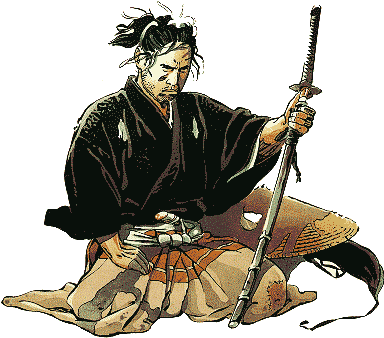 Võ sĩ samurai và kiếm Nht